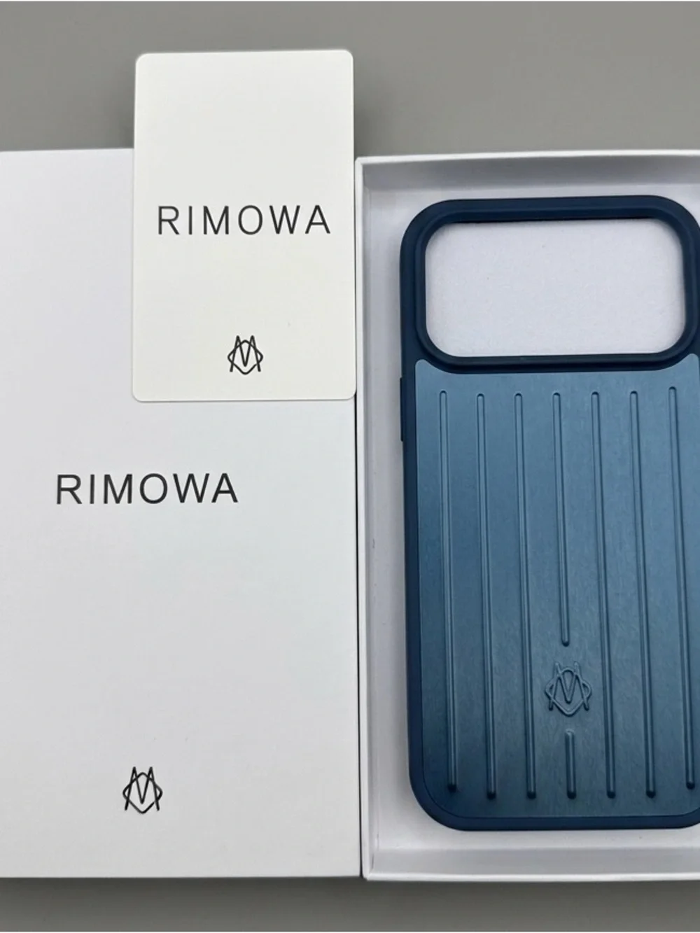 Rimowa Blue Protective Phone Case  17 prom Max